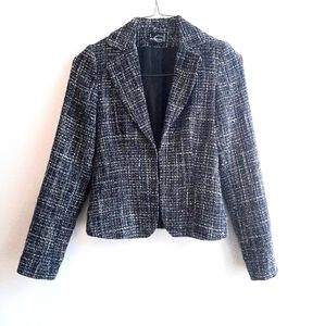 Black and White Tweed Dynamite Blazer